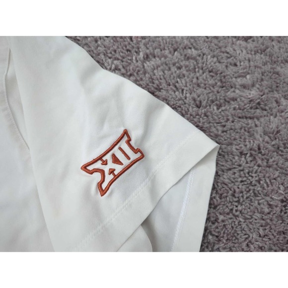 Texas Longhorns Polo Shirt Mens XXL NCAA Big 12 Nike Dri-Fit R Tuzin - Picture 8 of 9